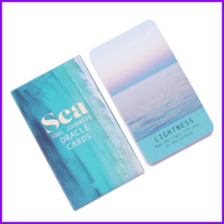 Sea Tarot ไพ่ทาโรต์ ภาษาอังกฤษ สําหรับผู้เริ่มต้น 48 ชิ้น