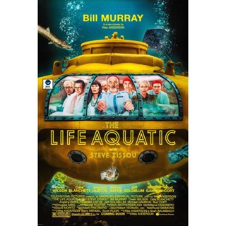 แผ่นดีวีดี หนังใหม่ The Life Aquatic with Steve Zissou (2004) กัปตันบวมส์ กับทีมป่วนสมุทร (เสียง ไทย/อังกฤษ | ซับ ไทย/อั