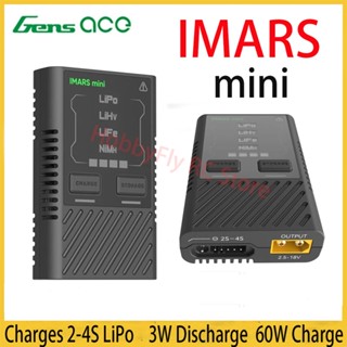 Gens Ace IMARS ที่ชาร์จแบตเตอรี่อัจฉริยะ 2-4S Lipo G-TECH สําหรับโดรน Lipo LiHv LiFe NiMH QC PD USB-C RC FPV