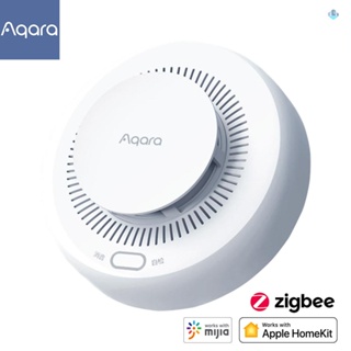 Aqara เครื่องตรวจจับควันอัจฉริยะ Zigbee Fire Alarm Monitor Sound Alert Home Security APP รีโมทคอนโทรล