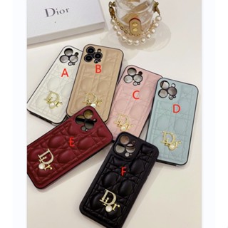 เคสโทรศัพท์มือถือ ลายโลโก้ DIOR 6 สี สําหรับ iphone14 13 12 pro max 14 11 14pro 14plus 13 12 11 promax