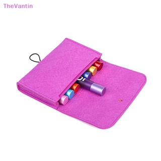 Thevantin Felt Case 6 ช่อง 10 มล. กระเป๋าเก็บขวดน้ํา ที่ใส่ขวด ที่เก็บของ สินค้าที่ดี