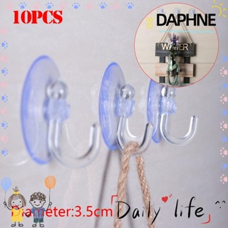 DAPHNE ใหม่ ที่แขวน แบบถ้วยดูด สําหรับห้องน้ํา 10 ชิ้น