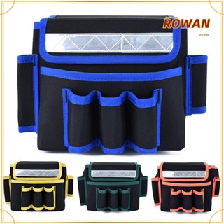 Rowans กระเป๋าผ้าออกซ์ฟอร์ด หลายช่อง ทนทาน สําหรับจัดเก็บเครื่องมือช่าง