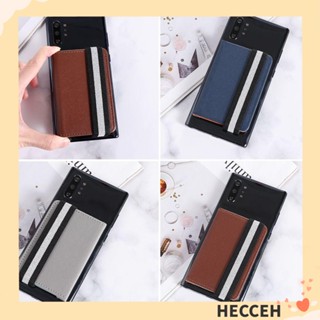 Hecceh เคสโทรศัพท์หนัง ฝาหลัง ใส่บัตรเครดิต กุญแจ มีช่องกระเป๋า