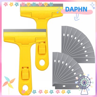 DAPHS ที่ขูดกระจก ใบมีดโกนกาว สติกเกอร์ มีดโกนสียานยนต์ สําหรับเครื่องมือกําจัด