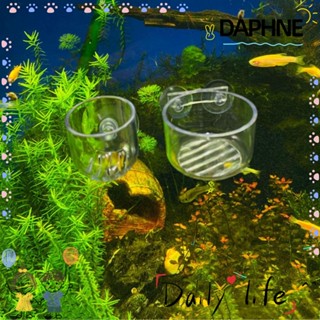 DAPHNE 3 ชิ้น พืชน้ํา ภูมิทัศน์ ถ้วย อควาติก อคริลิก ตู้ปลา พิพิธภัณฑ์สัตว์น้ํา ปลูกพืช อ่างเพาะพันธุ์