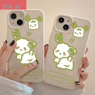 เคสป้องกันโทรศัพท์มือถือ แบบนิ่ม ลายลูกสุนัข กันกระแทก สําหรับ Apple Iphone 14promax 13 12 11 7 8plus