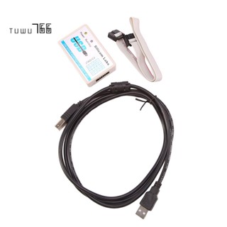 C8051f อะแดปเตอร์โปรแกรมดาวน์โหลดโปรแกรมเมอร์ USB JTAG C2 U-EC6 U-EC5 EC3 3.3V-5V C8051F00 C8051F3 พร้อมสายเคเบิล