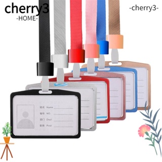 Cherry3 กระเป๋าใส่นามบัตร หลากสี สําหรับสํานักงาน โรงเรียน