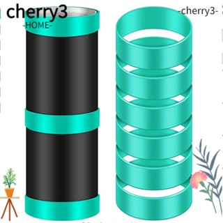 Cherry3 ปลอกซิลิโคนเปล่า ทนความร้อน 20 ออนซ์ สีเขียว สําหรับห่อแก้ว