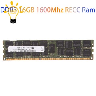 หน่วยความจํา DDR3 16GB 1600Mhz RECC RAM PC3-12800 240Pin 2RX4 1.35V REG ECC RAM สําหรับ X79 X58