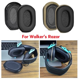 【SPT*】แผ่นโฟมรองหูฟัง ตัดเสียงรบกวน แบบเปลี่ยน สําหรับ Walker Razor Headset EarPads