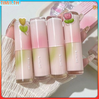 Uslike Water Shimmer Lipstick ให้ความชุ่มชื้นยาวนาน Glass Lip Plumper กลอสไม่จางง่าย Glass Lips Pure | เวลา1