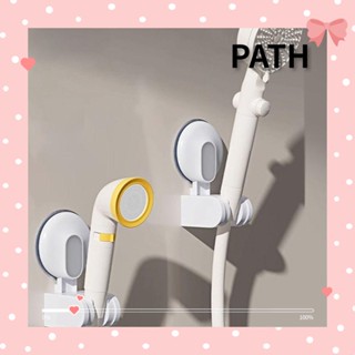 Path ตัวยึดหัวฝักบัวอาบน้ํา แบบติดผนัง มีกาวในตัว ถอดออกได้