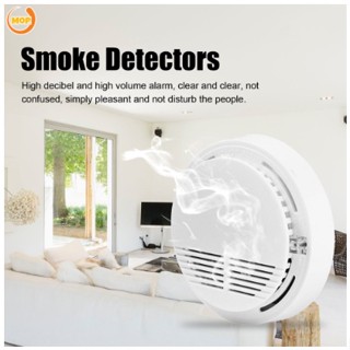 【จัดส่งภายใน 24 ชม.】2023 ใหม่ Fire Protection Smoke Detector เซ็นเซอร์ควันไร้สาย 85 dB Home Fire Alarm [MOP]