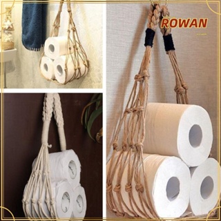 Rowans เชือกแขวนกระดาษทิชชู่ แบบติดผนัง