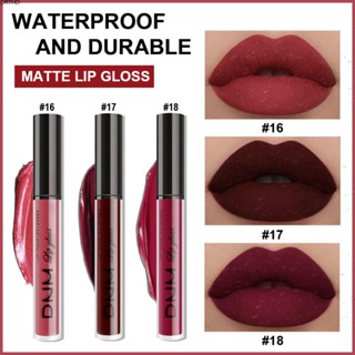 [พร้อมส่ง] 3pcs Lip Glaze Velvet Matte Lipstick Waterproof Long Lasting Lip Glaze Lip Gloss