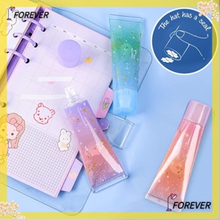 FOREVER เทปลบคําผิด กระดาษ PET เทปลบคําผิด พนักงาน สีฟ้า สีชมพู สีม่วง แก้ไขทันที สําหรับสํานักงาน