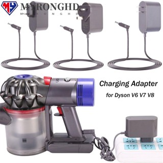 Myronghd อะแดปเตอร์ชาร์จเครื่องดูดฝุ่น US สําหรับ Dyson V6 V7 V8