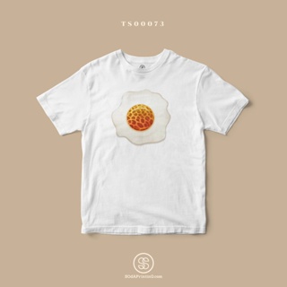 เสื้อยืด พิมพ์ลาย ไข่ดาว Fried Egg (TS00073) #SOdAtee #SOdAPrintinG