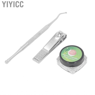 Yiyicc Toenail Corrector Strips  Plastic Compact Sanitary Ingrown File Correction Kit for Toenails Reducing