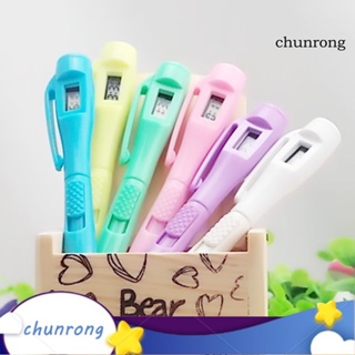 Chunrong ปากกาลูกลื่นดิจิทัลอิเล็กทรอนิกส์ เครื่องเขียน สําหรับนักเรียน