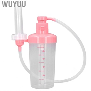 Wuyuu Vaginal Douche  Long Connection Tube Reusable Easy Cleaning Cleaner for Home Women