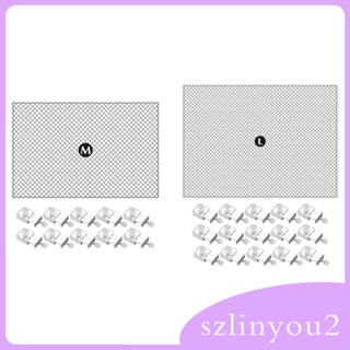 [szlinyou2] มุ้งตาข่าย ป้องกันกระโดด แบบเปลี่ยน สําหรับตู้ปลา