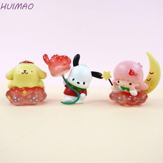 Huimao โมเดลฟิกเกอร์ การ์ตูนสตรอเบอร์รี่ คุโรมิ หวานแหวว เครื่องประดับ สําหรับเก็บสะสม