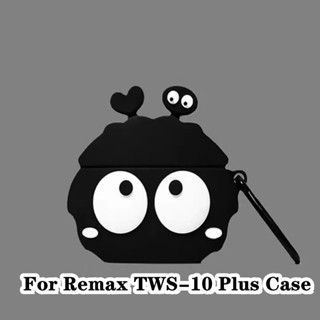【จัดส่งรวดเร็ว】เคสหูฟัง แบบนิ่ม ลายการ์ตูน สําหรับ Remax TWS-10 Plus Remax TWS-10 Plus NO.2