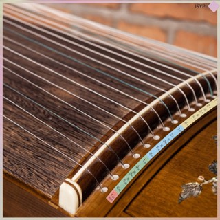 Junshaoyipin.th สติกเกอร์ ลายตัวโน้ตเพลง Guzheng สําหรับตกแต่งปาร์ตี้ 2 ชิ้น