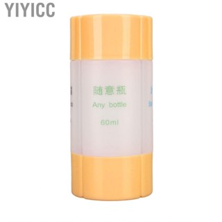 Yiyicc Travel Dispenser  Shower Bottle 4 in 1 Easy Assembly for School