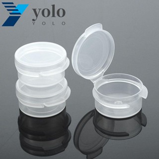 Yolo ขวดตัวอย่าง แบบพกพา แต่งหน้า ครีม ใบหน้า กล่อง เคส รีฟิล