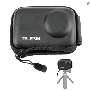 {fly} Telesin กระเป๋าเคสใส่กล้องดิจิทัล กึ่งเปิด แบบพกพา สําหรับกล้องดิจิทัล DJI Osmo Action3