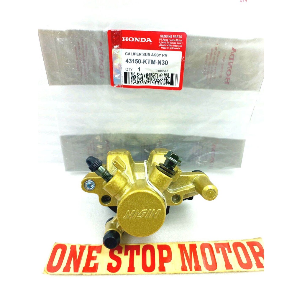 PIG HEAD REAR LOWER CALIPER NISSIN SUPRA X 125 DD CS1 NISSIN