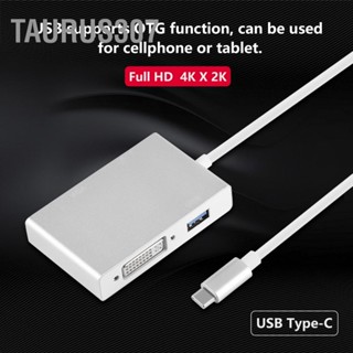 Taurus307 USB-C USB 3.1 Type C ถึง 3.0 OTG &amp; HDMI DVI VGA Adapter Converter สำหรับแล็ปท็อปโทรศัพท์มือถือ