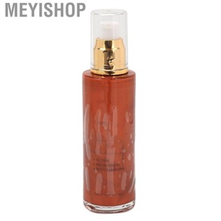 Meyishop Body Luminizer Oil  Moisturizing Shimmering Glowing Highlight 80g Nourishing for Clavicle Face