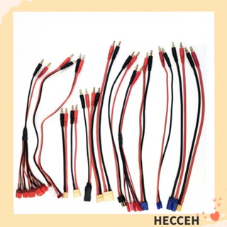 Hecceh ปลั๊กชาร์จแบตเตอรี่ 4.0 มม. สําหรับแบตเตอรี่รถบังคับ Lipo Imax B6 EC2 EC3 EC5 XT30 XT60 XT90