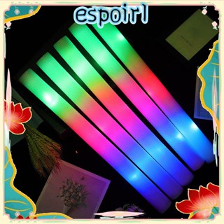 Espo แท่งโฟมไฟกระพริบ LED หลากสีสัน สําหรับงานปาร์ตี้ 1 5 ชิ้น