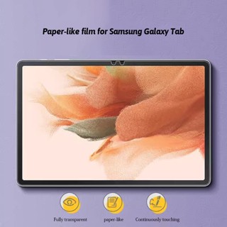 ฟิล์มกันรอยหน้าจอแท็บเล็ต สําหรับ Samsung Tab S9 Plus 12.4 2023 S7 Fe S7+ S8plus S8 Fe 12.4 S7 Plus A7 Lite 10.4 A8 10.5 2021