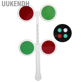 Uukendh Color Blind Test Lens Red Green Adult Blindness Evaluator For Visual