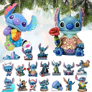 จี้การ์ตูน Stitch ตลก สําหรับแขวนตกแต่งต้นคริสต์มาส ปาร์ตี้ บ้าน