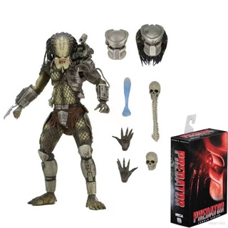 Star3 NECA Predator 5 โมเดลฟิกเกอร์ Jungle Hunter ข้อต่อขยับได้ ของเล่นสําหรับเด็ก ตกแต่งบ้าน เก็บสะสม