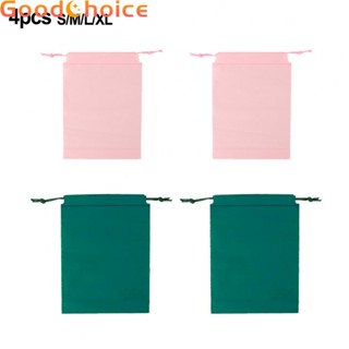 Storage Bag 15X20cm 20X28cm 25X35cm 30X40cm 3pcs Green Pink Transparent