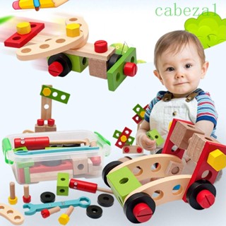 Cabeza ชุดกล่องเครื่องมือไม้ และน็อตสกรู สําหรับช่างไม้ DIY