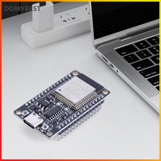 ❤ Domybest ESP32 WROOM-32 บอร์ดทดลอง TYPE-C CH340C USB CP2102 โมดูลไร้สาย WiFi และบลูทูธ ใช้พลังงานต่ํามาก แกนคู่