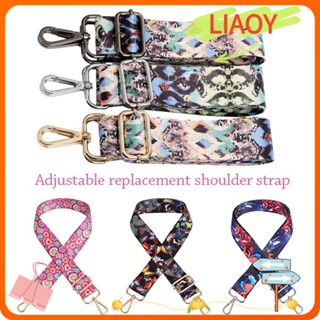 Liaoy สายคล้องกระเป๋า สายไนล่อน กว้าง ปรับได้ ทนทาน แบบเปลี่ยน แฟชั่นสําหรับผู้หญิง