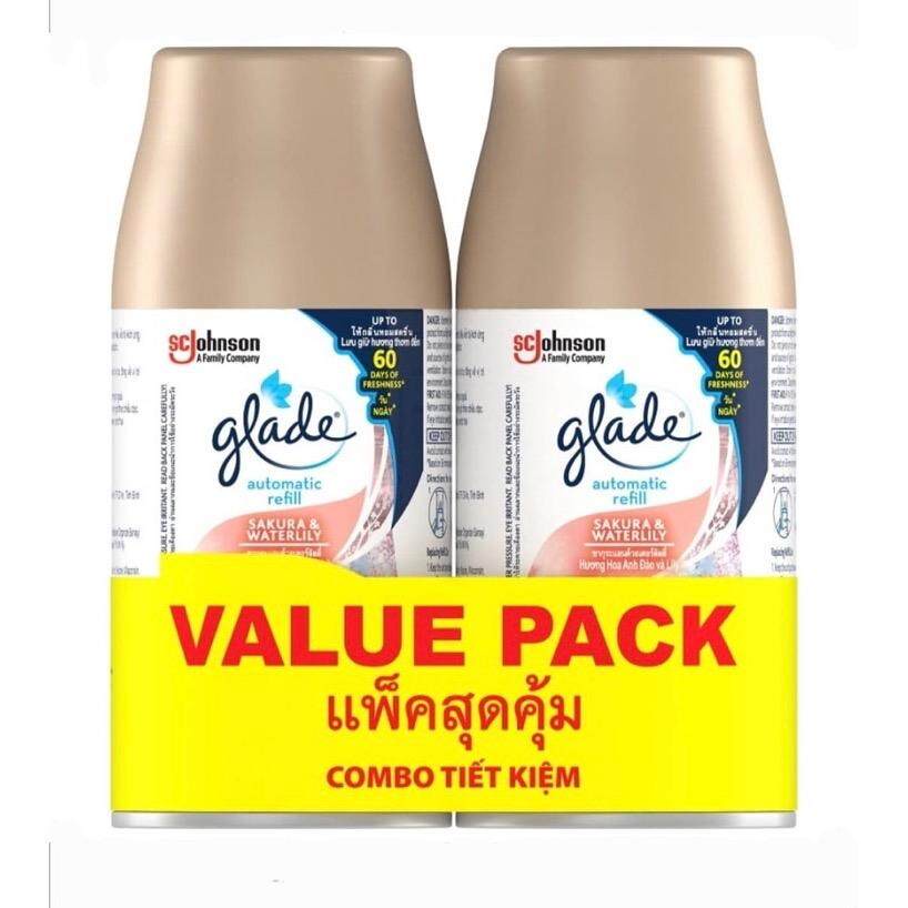 Sakura & Waterlily - Glade Refill Value Pack แพคคู่สุดคุ้ม Glade รีฟิลแพคคู่