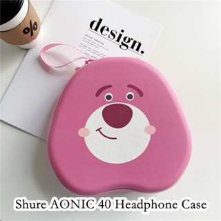 【Ĕĕ】เคสหูฟัง ลายการ์ตูนเอเลี่ยน สุนัข สําหรับ Shure AONIC 40 Shure AONIC 40